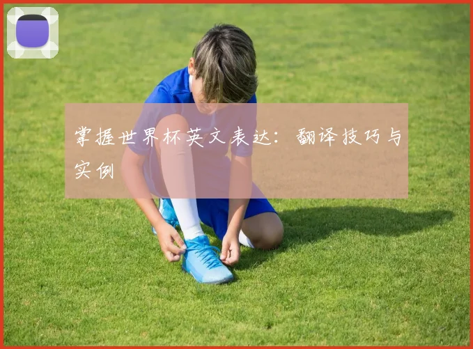 掌握世界杯英文表达：翻译技巧与实例
